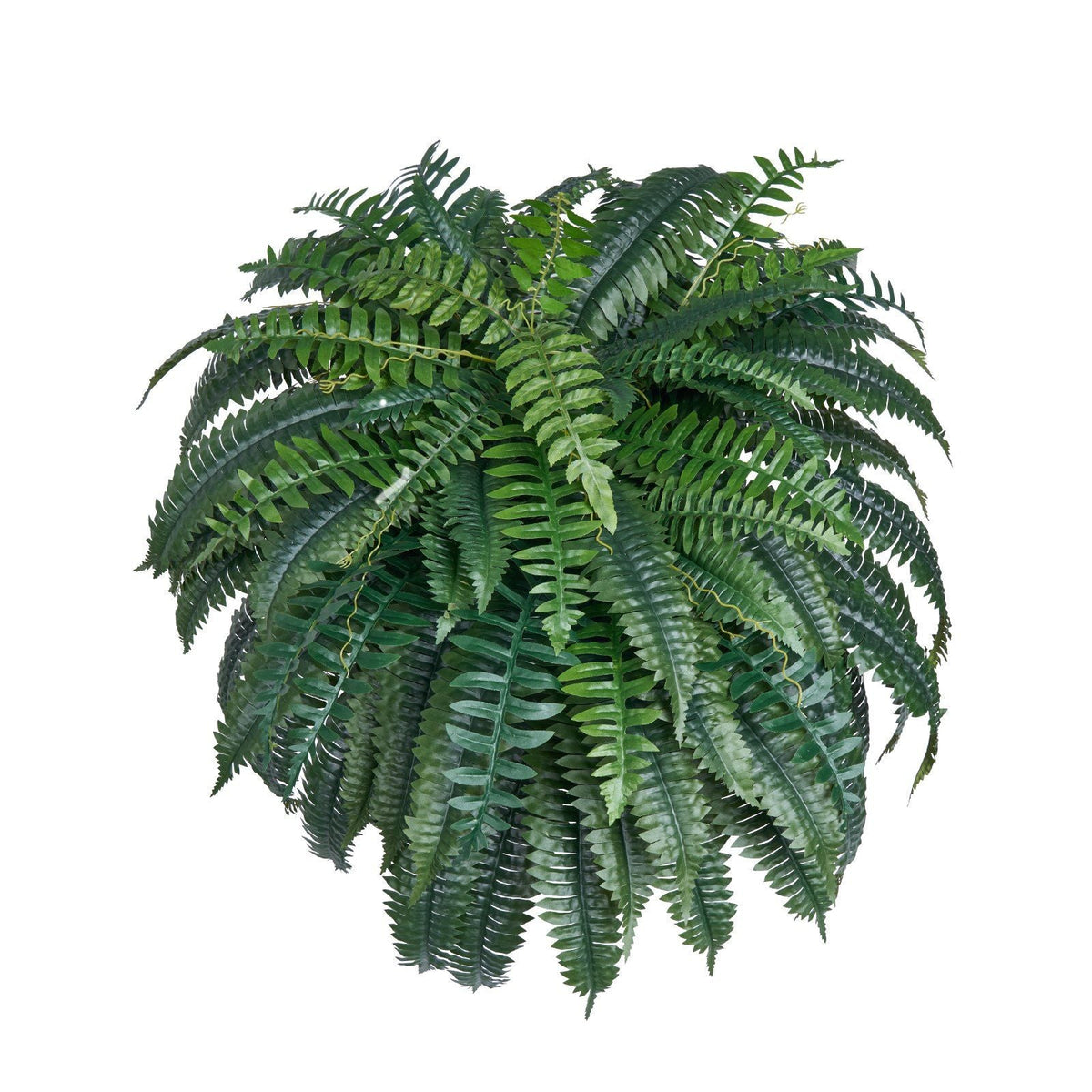 Artificial Boston Ferns Large Plastic Fern 88 Branches Indoor Outdoor Decor