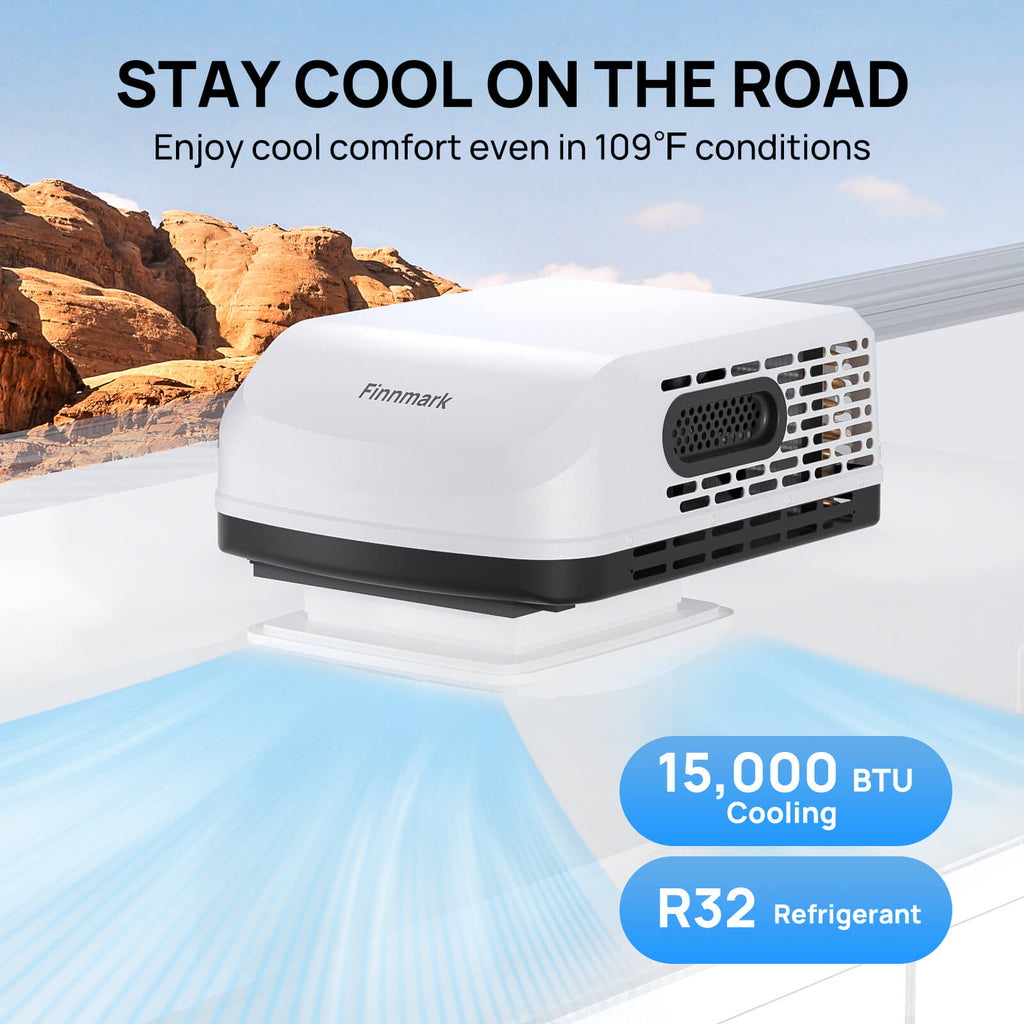 Finnmark 15,000 BTU Rooftop RV Air Conditioner