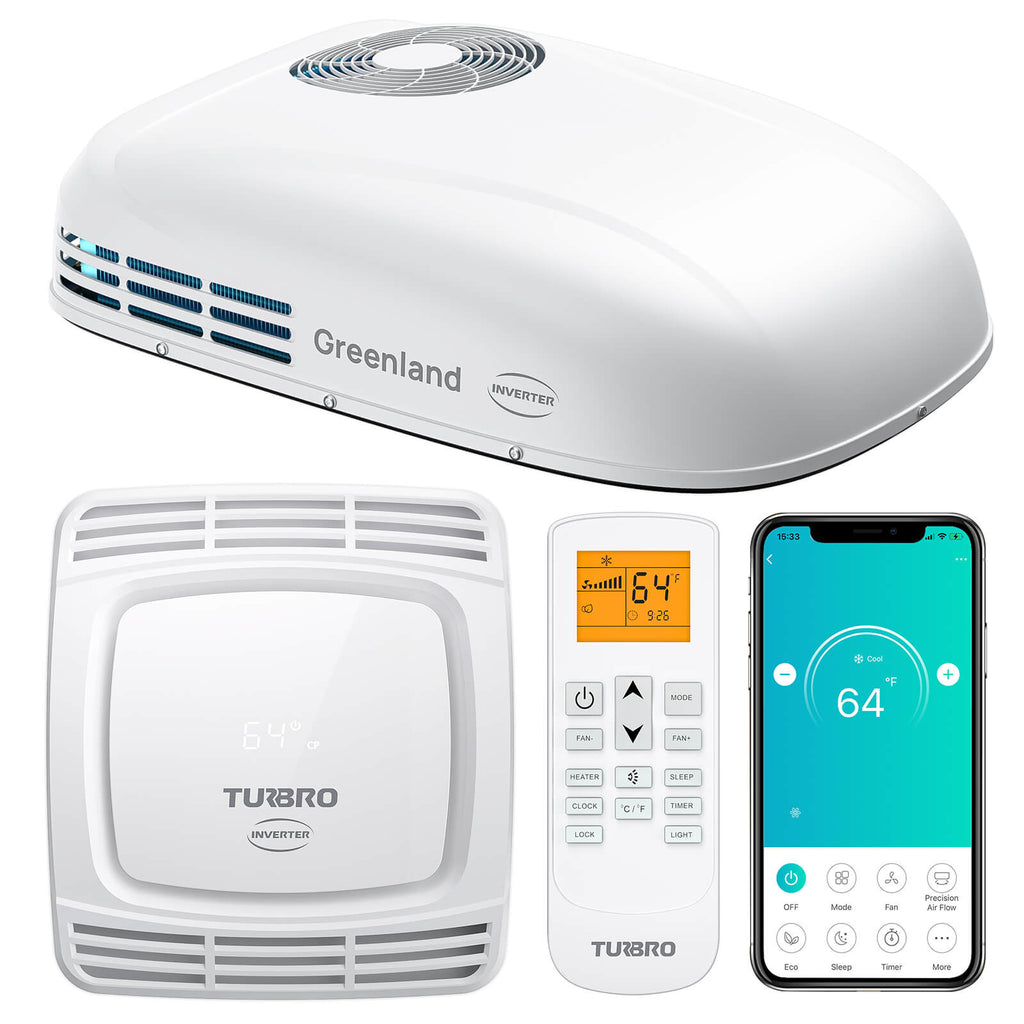 Greenland 3,600W 220-240V Inverter RV Air Conditioner (European Version)