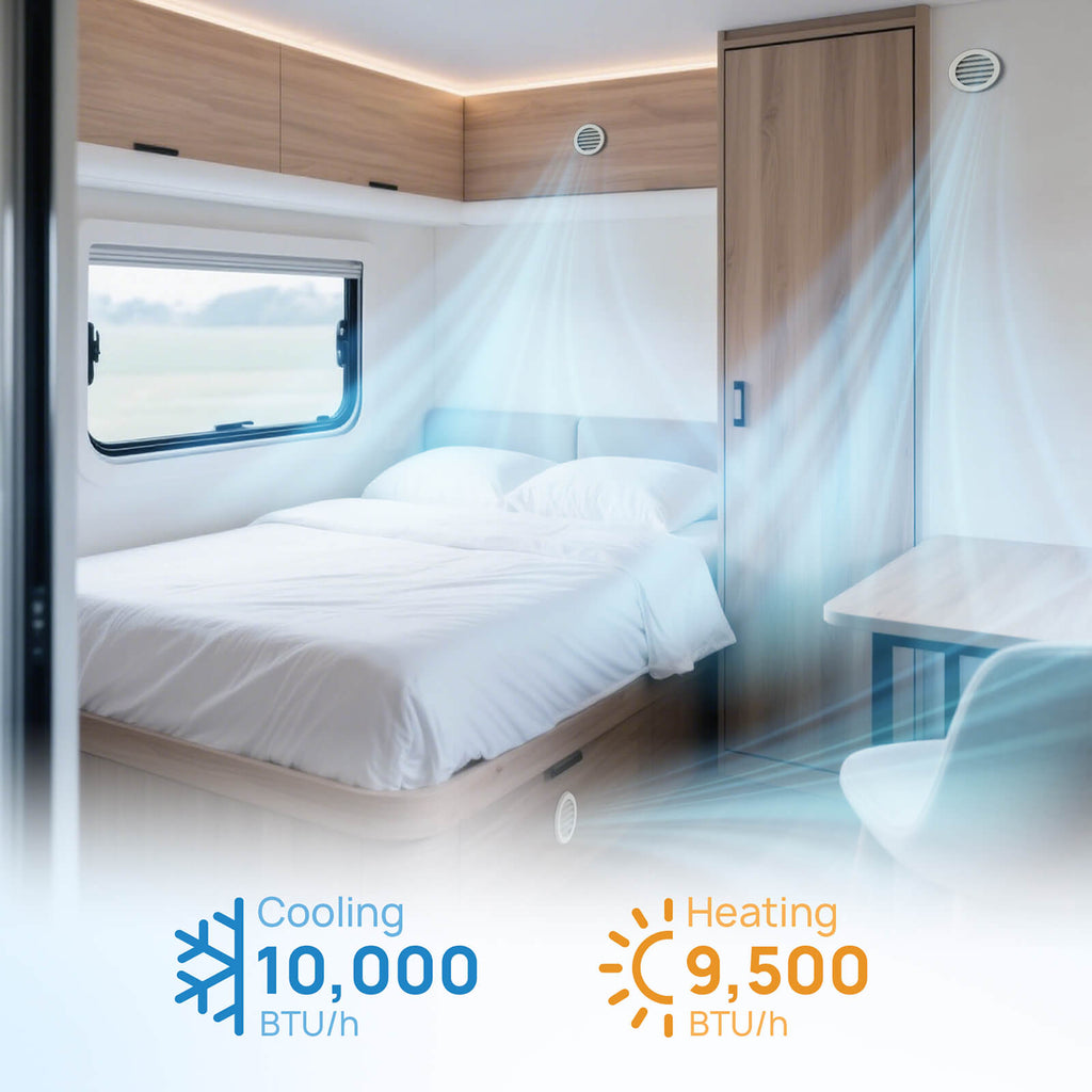 Lapland 10,000 BTU Inverter Under-Bench RV Air Conditioner