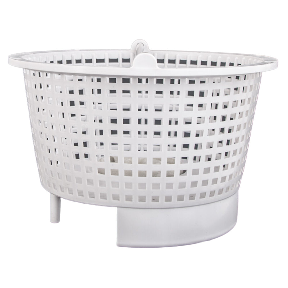 Skimmer Basket White ABS Plastic Heavy Duty | CMP Pac Fab | ABG Style (Fits ABG Style Skimmers)