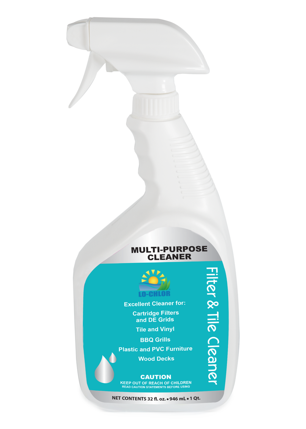 Lo-Chlor Filter & Tile Cleaner - 1 Qt - LO-FTC-1