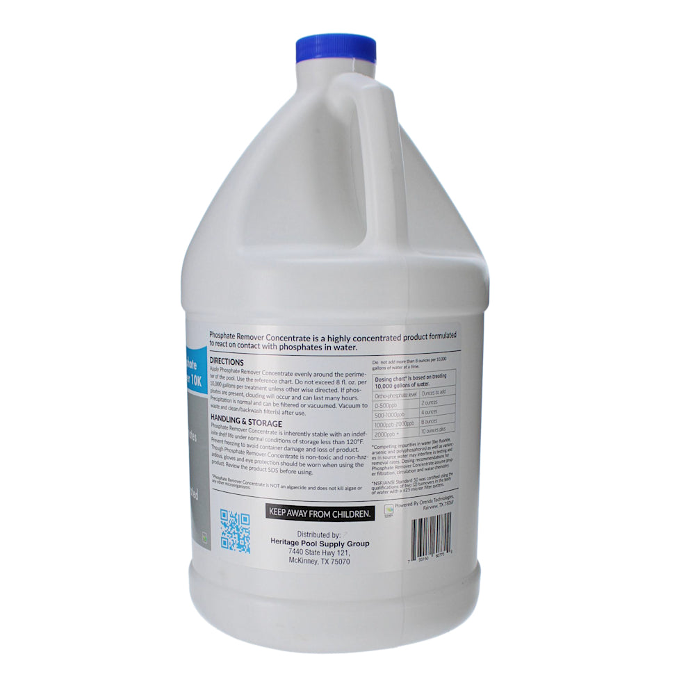 Phosphate Remover | Concentration Not Specified | 1 Gallon Plastic Bottle | 1 Bottle | First Choice