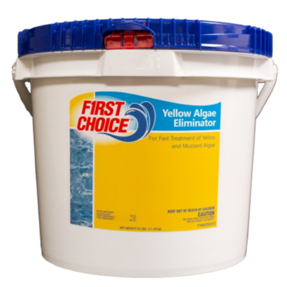 Algaecide | Yellow Algae Eliminator Heavy Duty Cleaning | 2 lb | 1 Bottle | First Choice