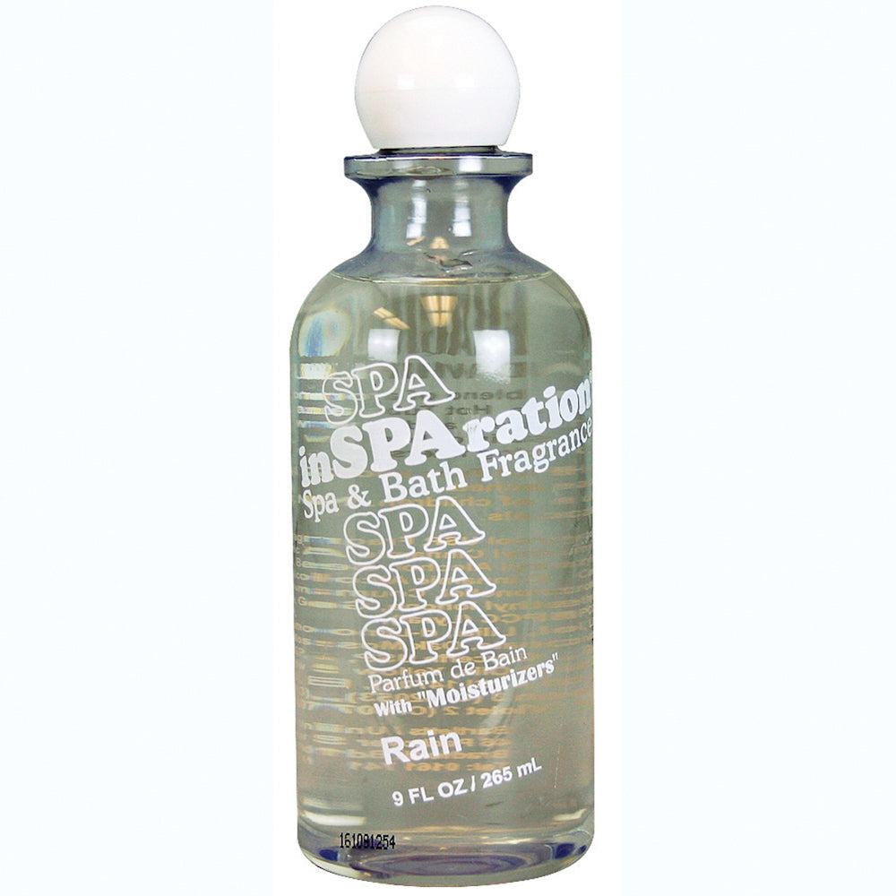 Spa Aromatherapy | Rain Spa Bath Aromatherapy | 9 Oz Bottle | 1 Bottle | Insparation