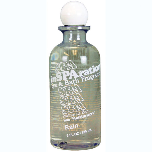 Spa Aromatherapy | Rain Spa Bath Aromatherapy | 9 Oz Bottle | 1 Bottle | Insparation