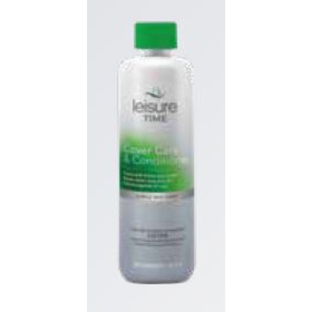 Spa Cover Care and Conditioner | Leisure Time | 1 Pint Bottle | Vinyl Cover Protection