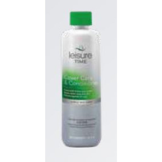 Spa Cover Care and Conditioner | Leisure Time | 1 Pint Bottle | Vinyl Cover Protection