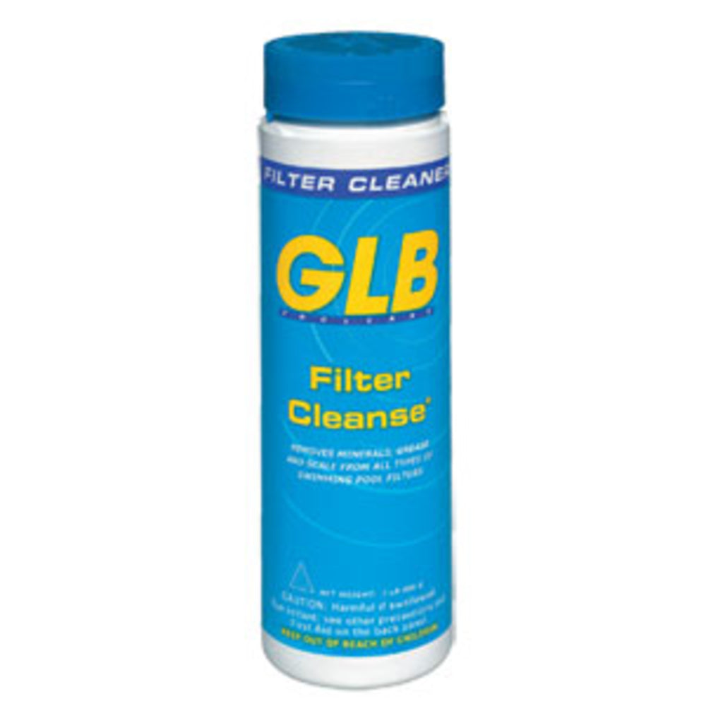 Pool Filter Cleaner | GLB | 71006 | 2 Lb Bottle | Algae And Metal Removal For Crystal Clear Water