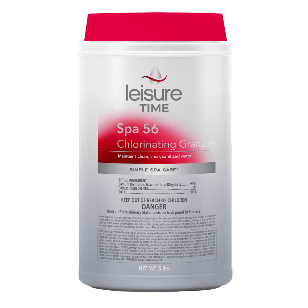 Spa Chlorinating Granules | Leisure Time | LT29 | 5 lb Bottle | Fast Acting