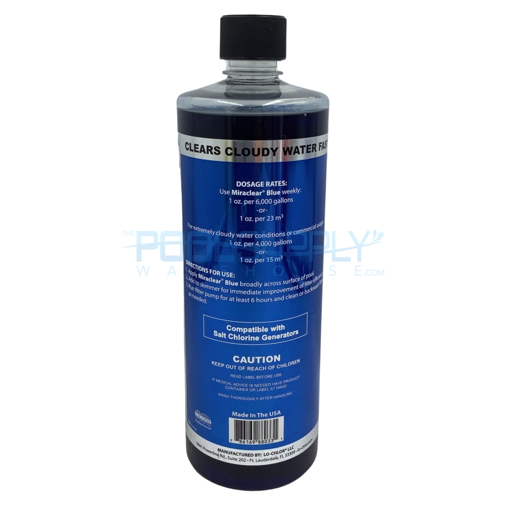 Lo-Chlor® Miraclear Blue - 1 Qt - LO-MCB-1