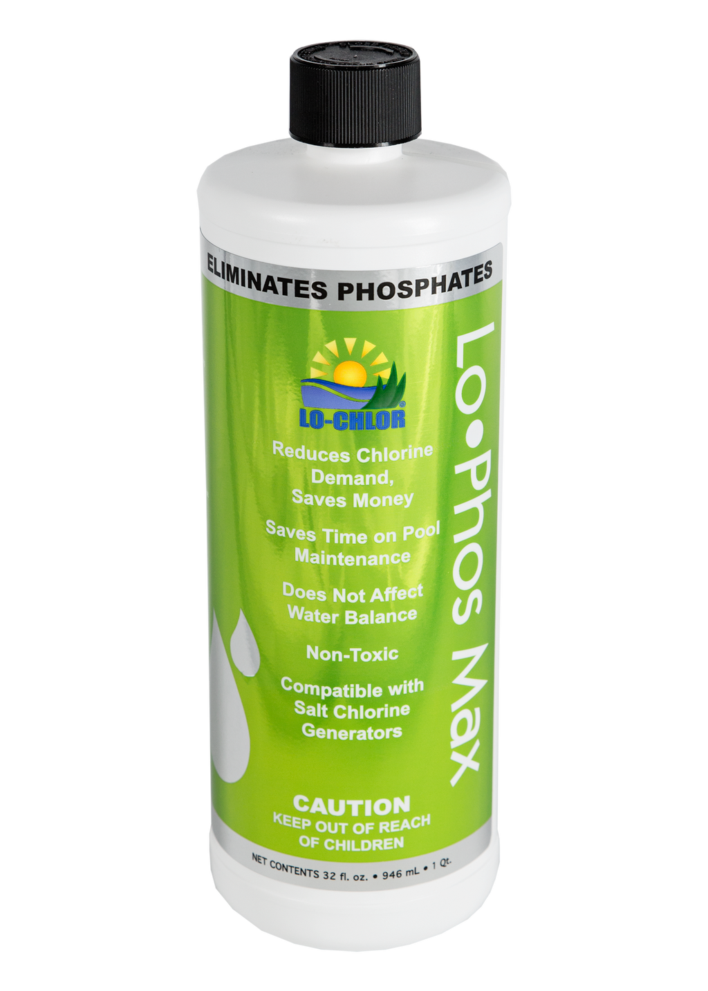 Lo-Chlor® Lo-Phos Max Phosphate Remover - 1 Qt - LO-PHOS-MAX-QT