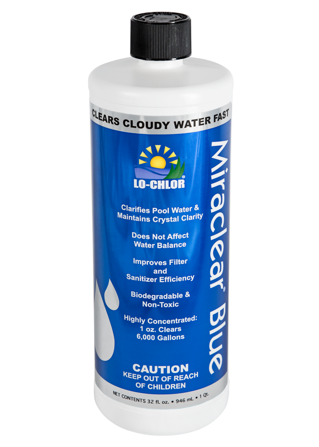 Lo-Chlor® Miraclear Blue - 1 Qt - LO-MCB-1