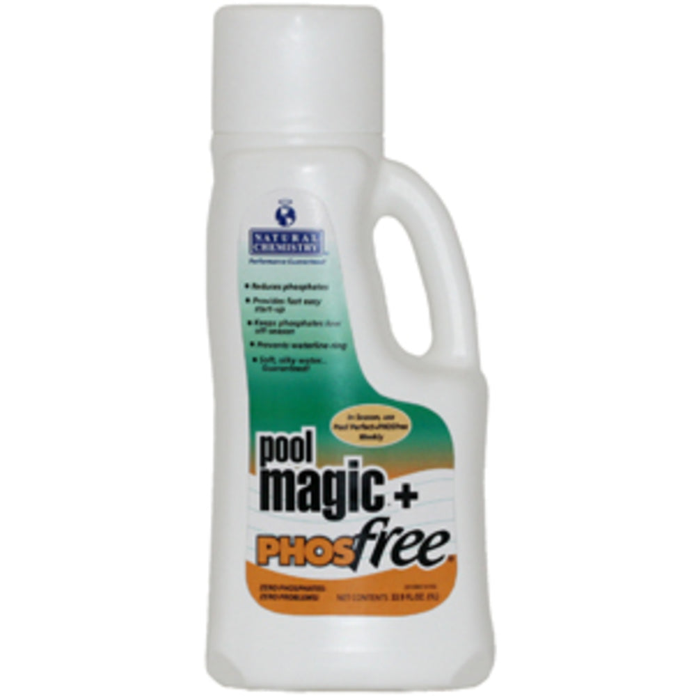 Pool Chemical | Algae Control and Phosphate Remover | 1 Liter | 1 Bottle | Natural Chemistry
