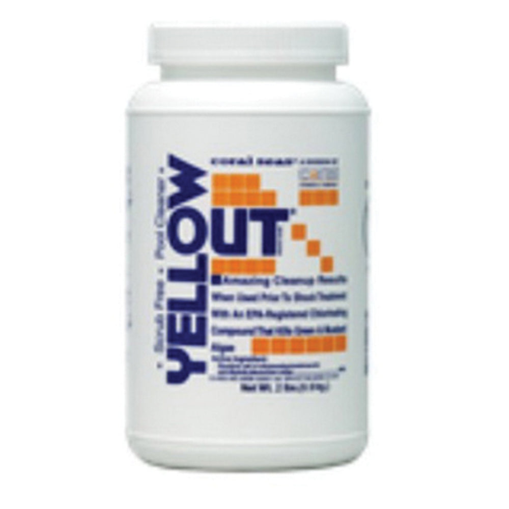 Algaecide | Yellow Out Algae Control For Clear Water | 2 Pound Bottle | Coral Seas