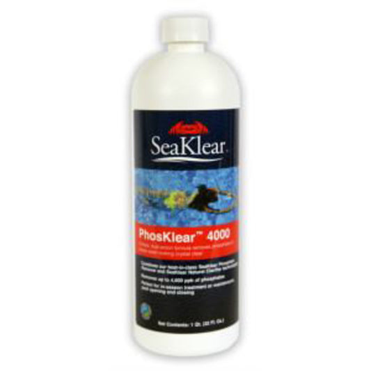 Phosphate Remover | SeaKlear | PhosKlear 4000 | 32 Ounces | Liquid