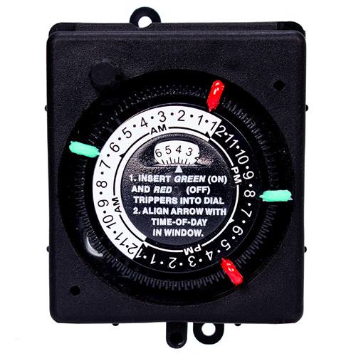 Intermatic 24-Hour Panel Mount Timer with Manual Override - PB913N84