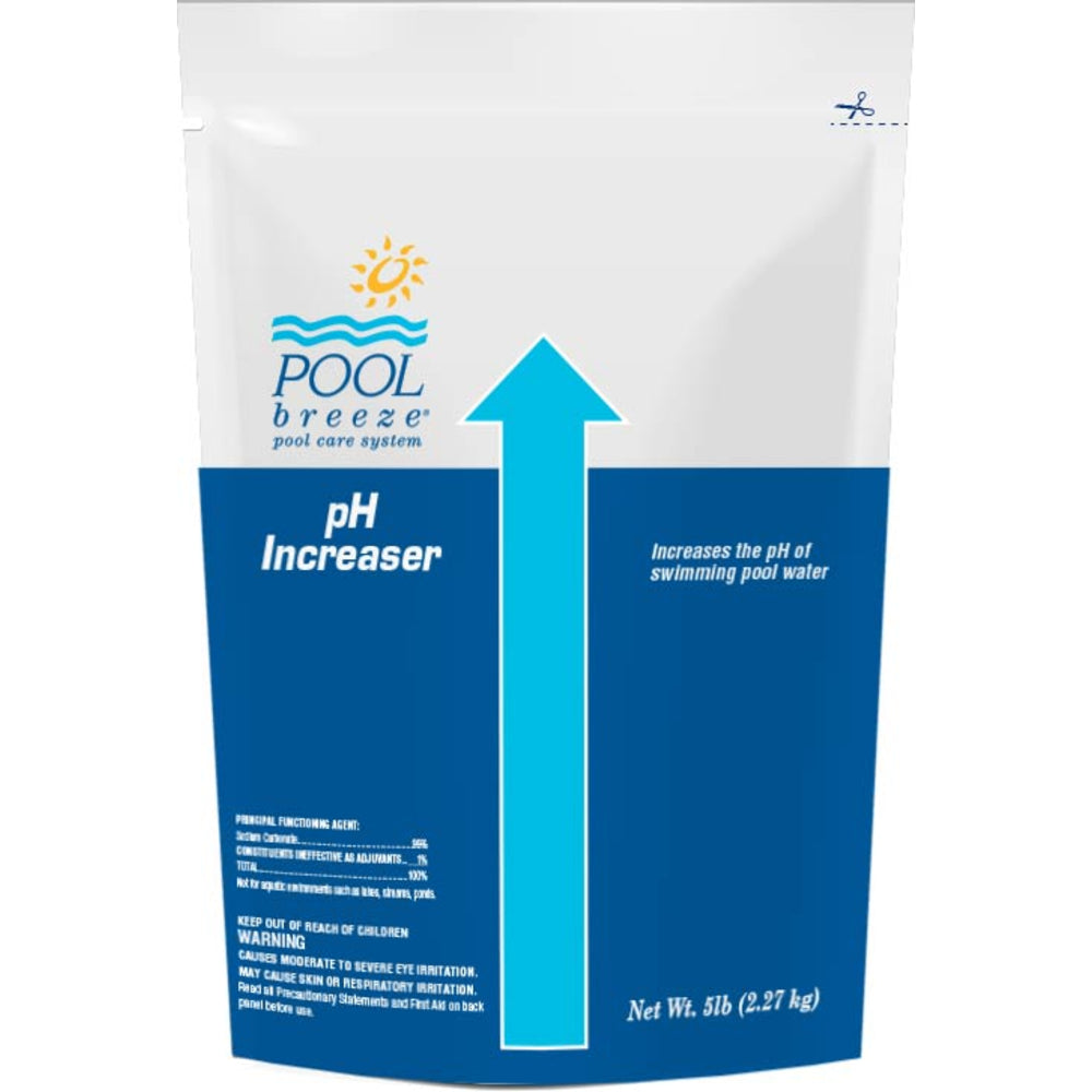 Pool Chemical | Pool Breeze | PH Increaser | 5 Lb Bag | Sodium Carbonate Granular