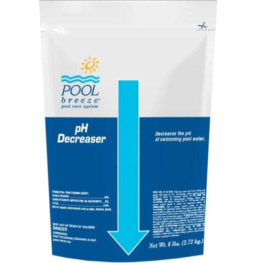 PH Decreaser | Granular | 6 Pound Bag | 1 Pack | Pool Breeze