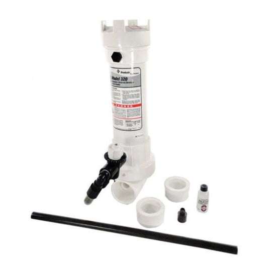Inline Tablet Feeder | Pentair | Rainbow 320 Inline Tablet Feeder | 320 PVC | Heavy-Duty