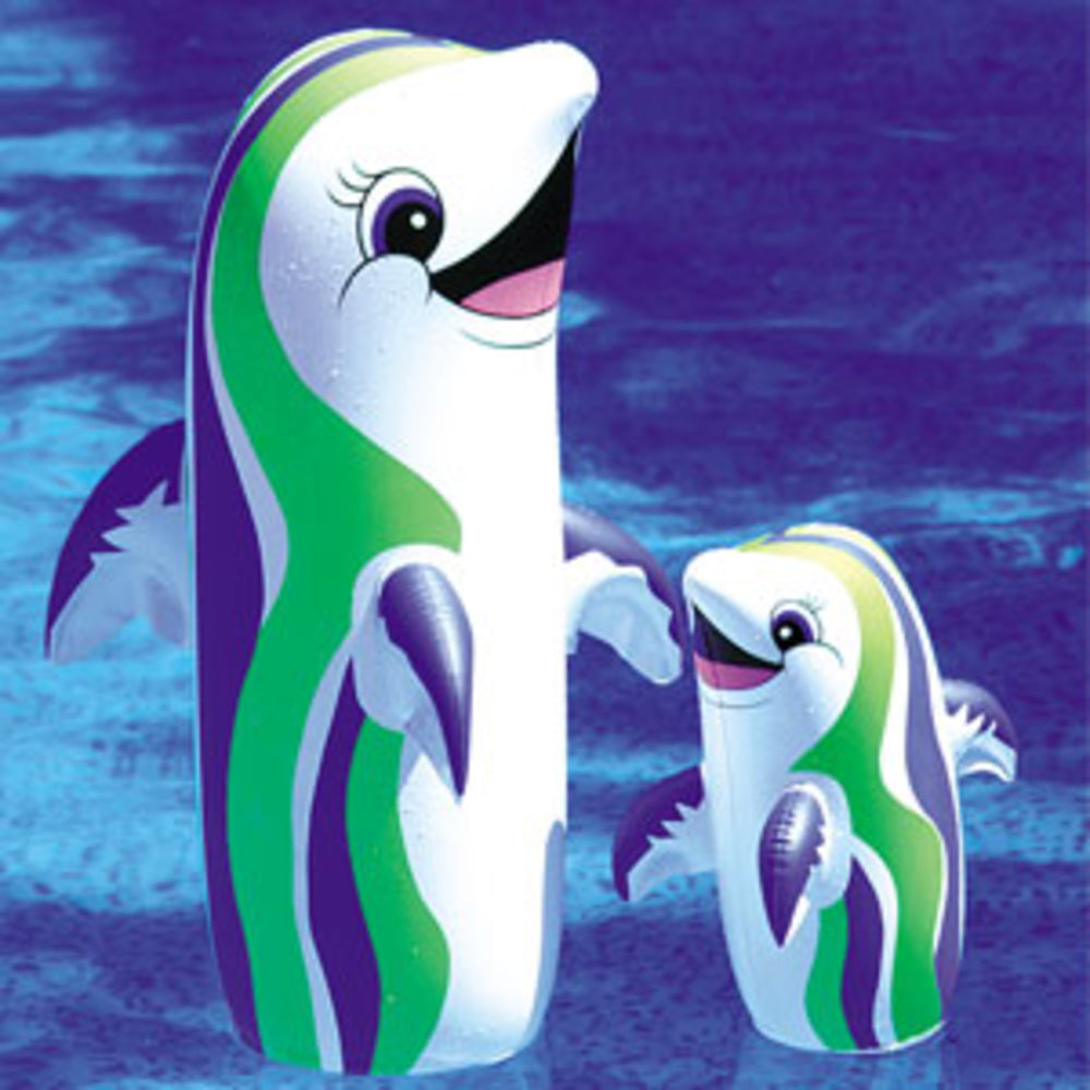 Inflatable Pool Bop Bag | Swimline | 9023 | 36 Inch | Dancing Dolphin