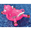Inflatable Pool Float | Swimline | LOL Flying Pig | 72 Inch PVC | Manual Inflation