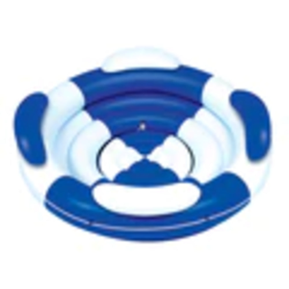 Sofa Island Pool Lounge Float | Swimline | 9051 | 72 x 60 Inches | Heavy Duty Vinyl