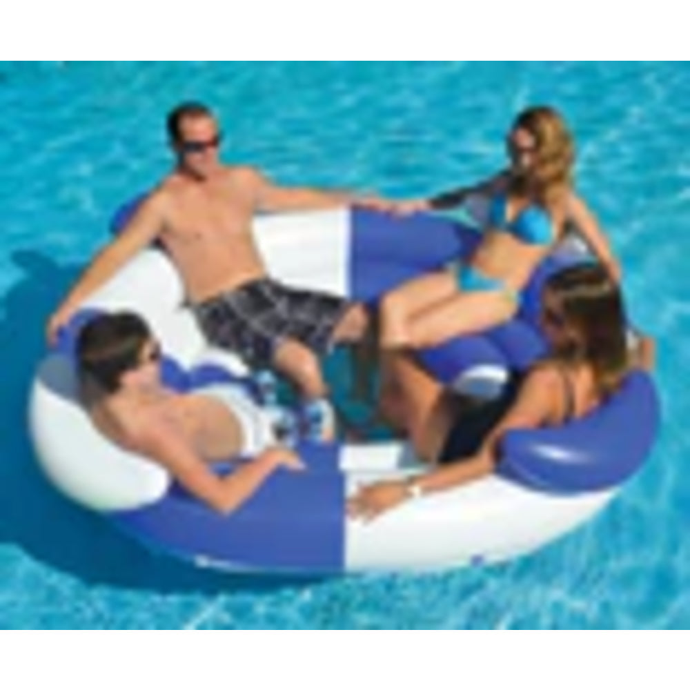 Sofa Island Pool Lounge Float | Swimline | 9051 | 72 x 60 Inches | Heavy Duty Vinyl