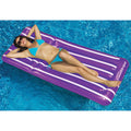 Cool Stripe Inflatable Mattress Pool Float | Swimline | 90605 (HeavyDuty 72in)