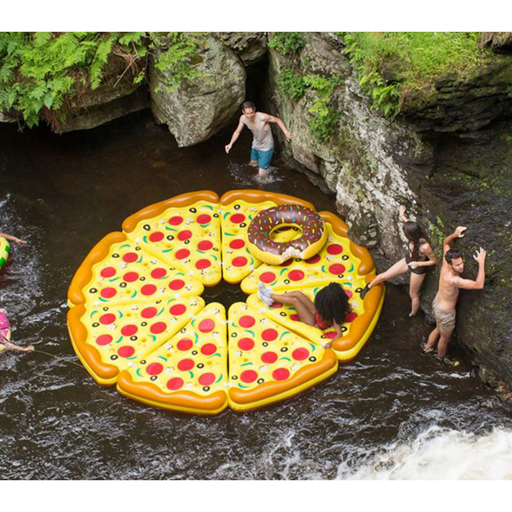 Inflatable Pool Float | Swimline | 90645 | Giant Pizza Slice Shape | XL Size Vinyl