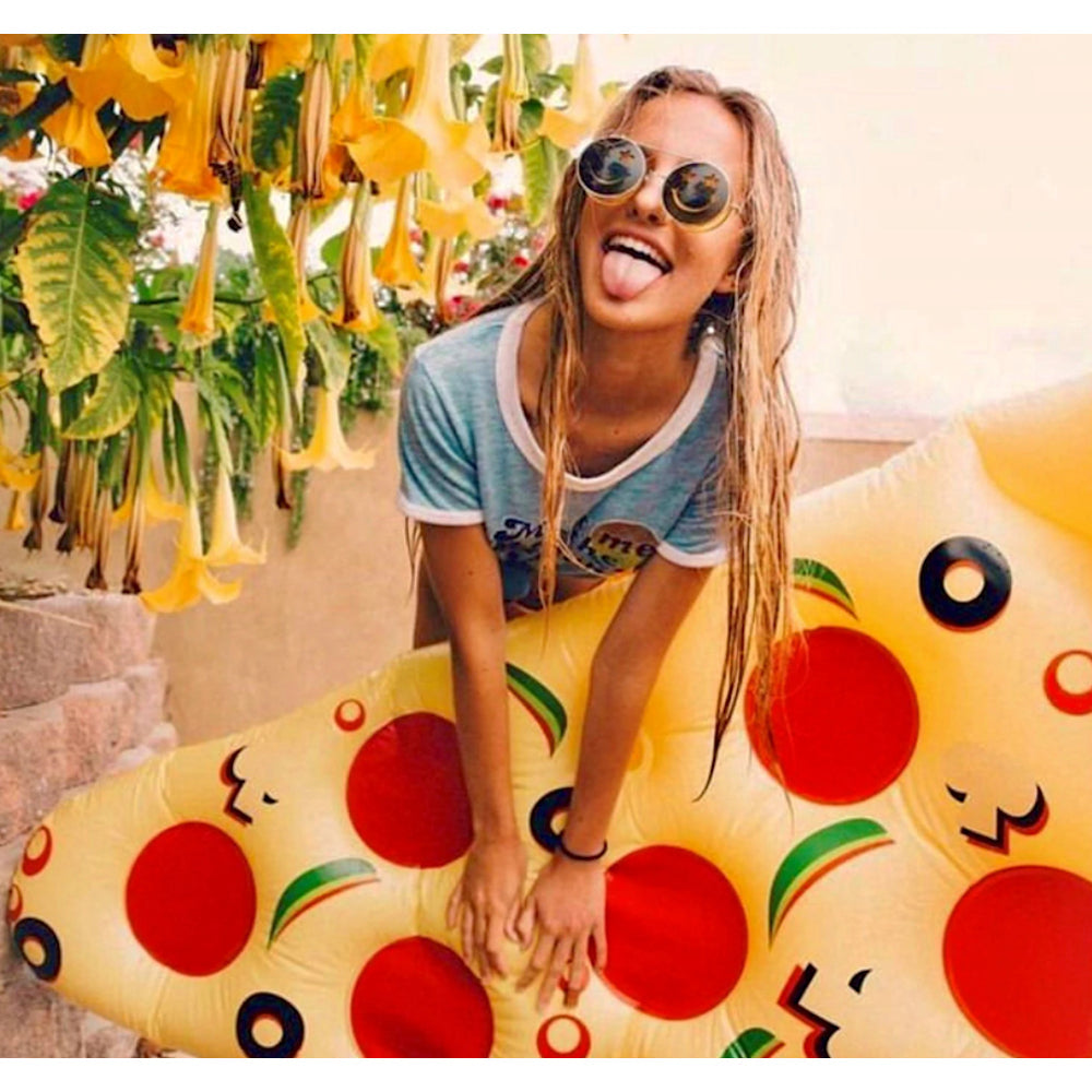 Inflatable Pool Float | Swimline | 90645 | Giant Pizza Slice Shape | XL Size Vinyl