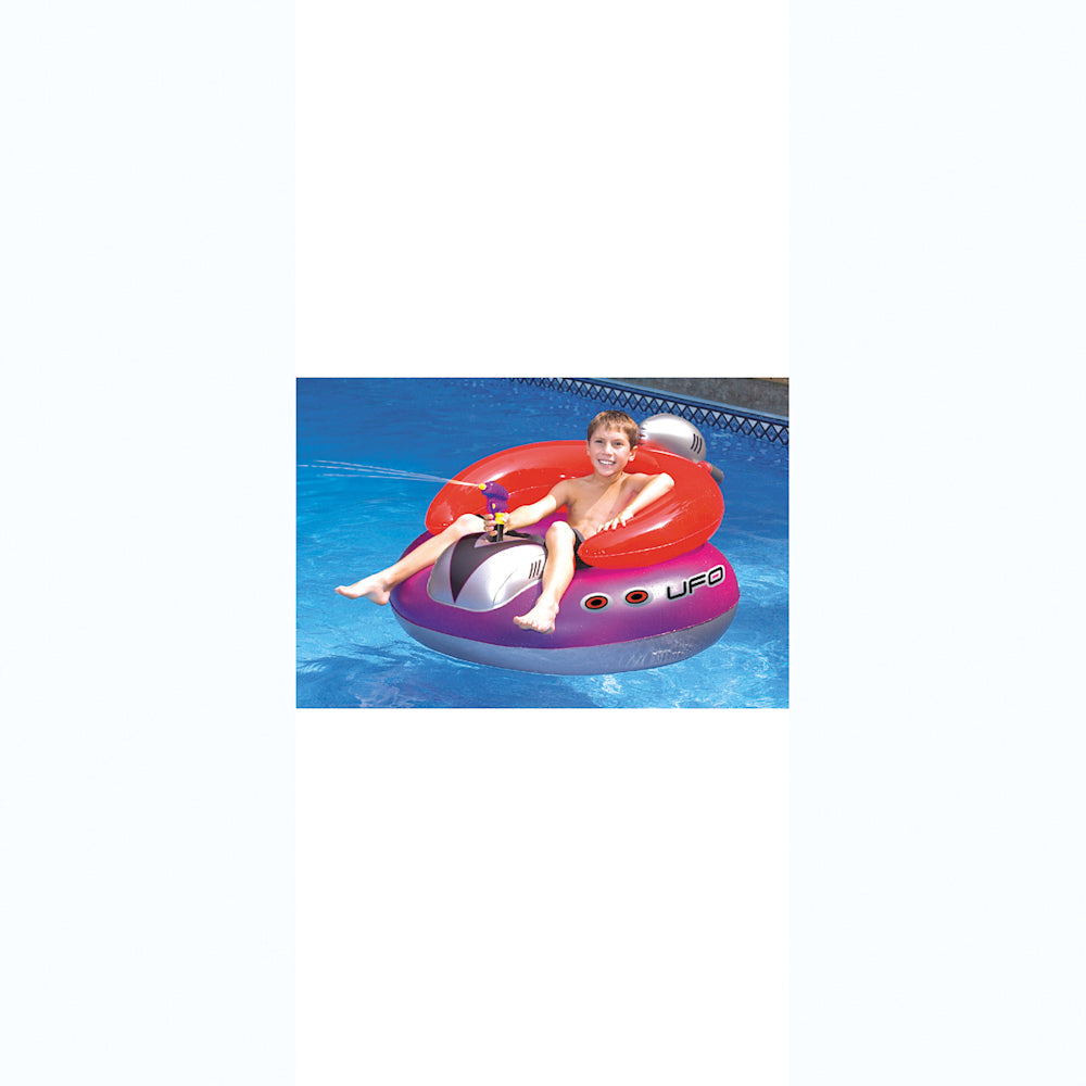 Pool Float | Swimline | UFO Spaceship Squirter | Built In Squirt Gun | Non Toxic Vinyl
