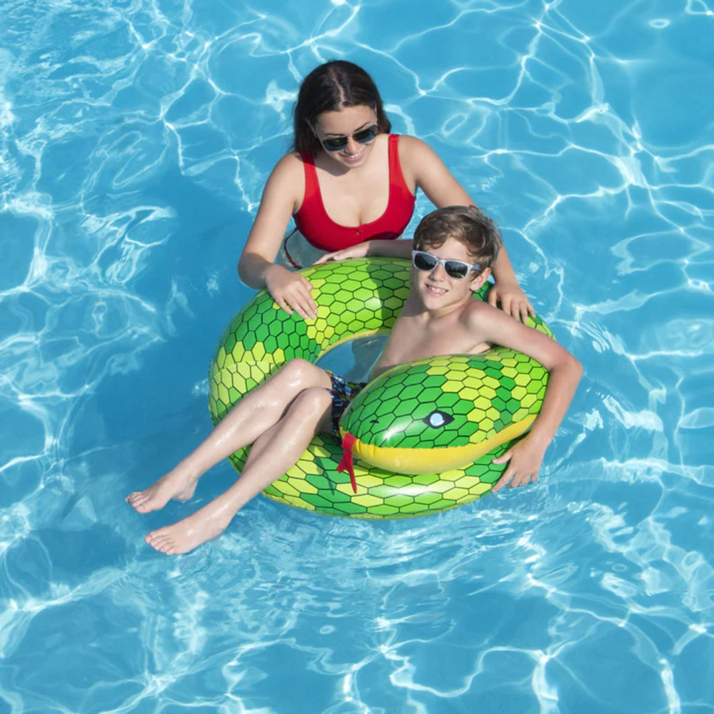 Pool Float | Swimline | 9087 | Two Headed Curly Serpent Pool Float | Safety Lounger