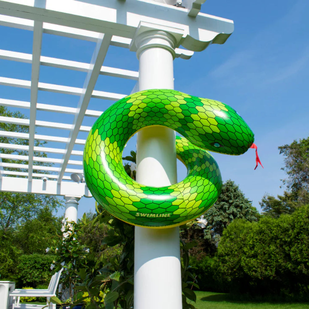 Pool Float | Swimline | 9087 | Two Headed Curly Serpent Pool Float | Safety Lounger