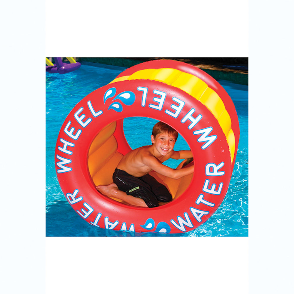 Pool Float | Swimline | 9089 Water Wheel | Large Vinyl | Protective Ring