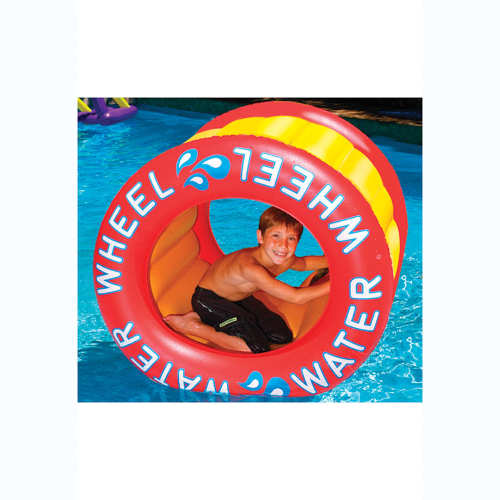 Pool Float | Swimline | 9089 Water Wheel | Large Vinyl | Protective Ring
