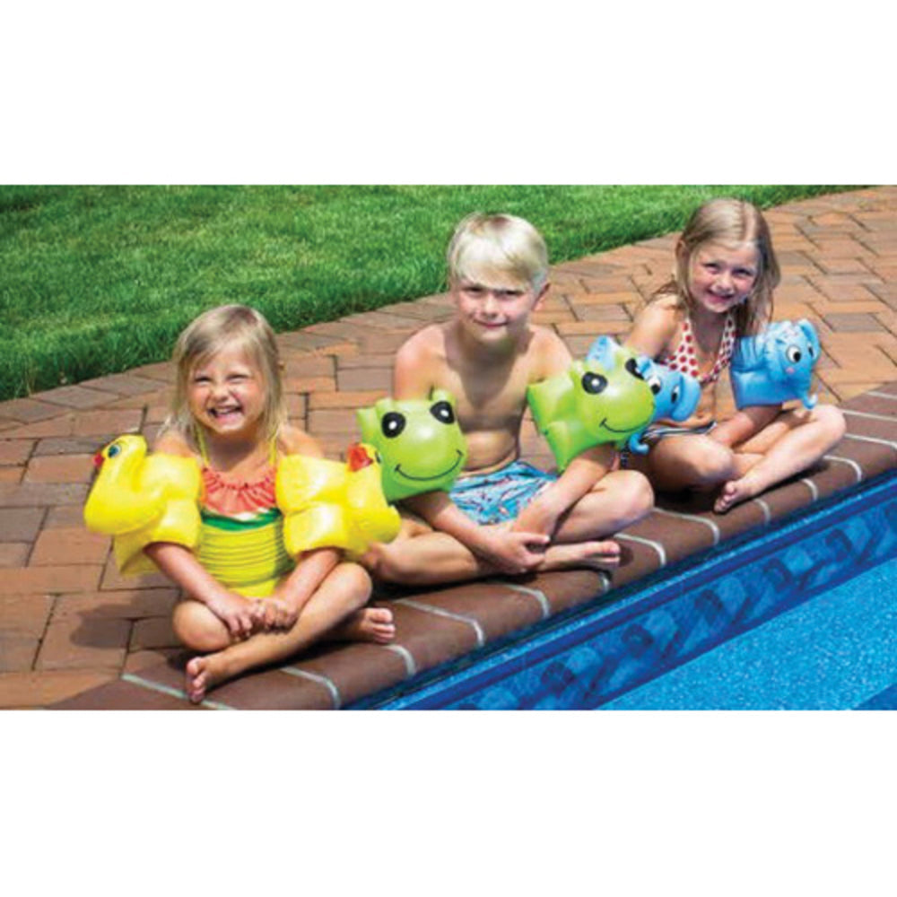 Pool Safety Bands | Swimline | Animal Fun Bands | Assorted Sizes | Durable Vinyl