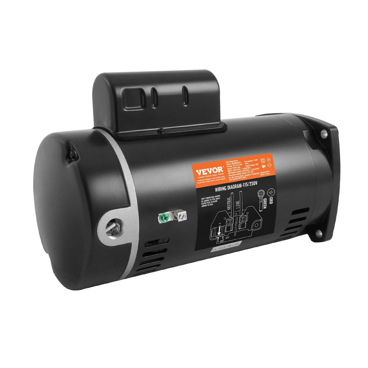 1 HP Pool Pump Motor,